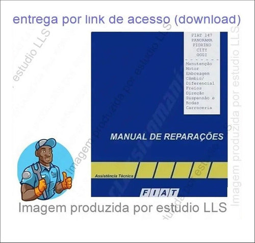 Manual Reparações Mecânicas Fiat 147 Spazio Oggi 1976 - 1