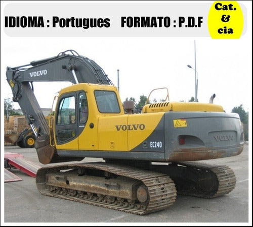 Catalogo De Pecas Escavadeiras Volvo - Ec240 - Pt-br