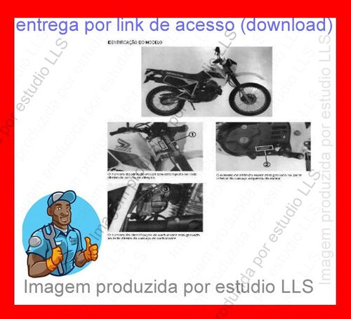 Manual Oficina Serviço Catálogo Peças Honda Xlx 350 R 199