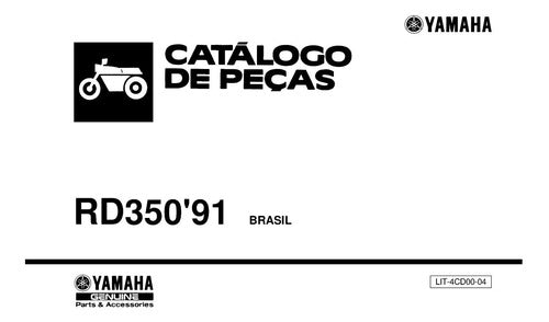 Catálogo De Peças Yamaha Rd 350 -