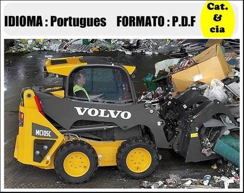 Catalogo De Pecas Minicarregadeiras Volvo - Mc105c - Pt-br