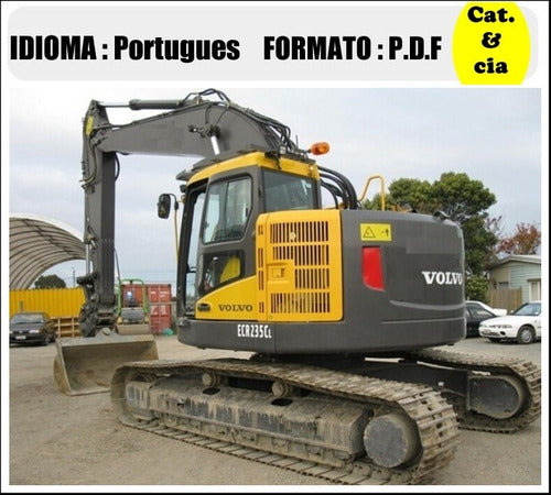 Catalogo De Pecas Escavadeiras Volvo - Ecr235c L - Pt-br