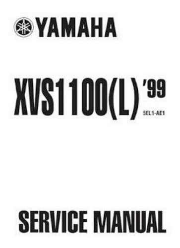 Manual De Serviço Yamaha Xvs 1100 L - 1999 A 2000
