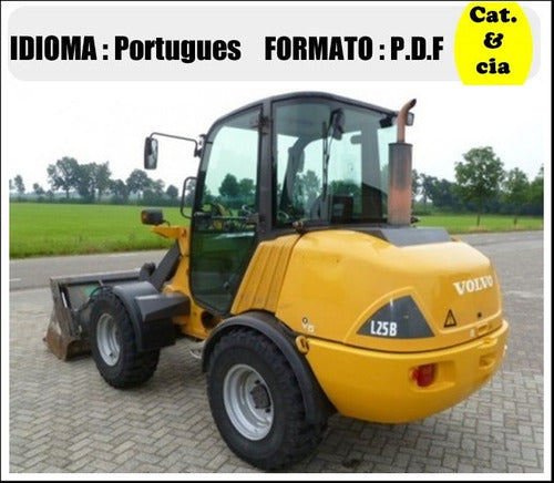 Catalogo De Pecas Carregadeira Sob Roda Comp Volvo - L25b -