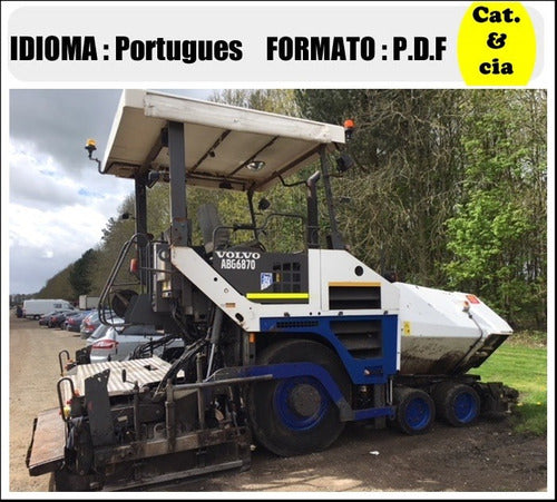 Catalogo De Pecas Pavimentadoras De Rodas Volvo - Abg6870