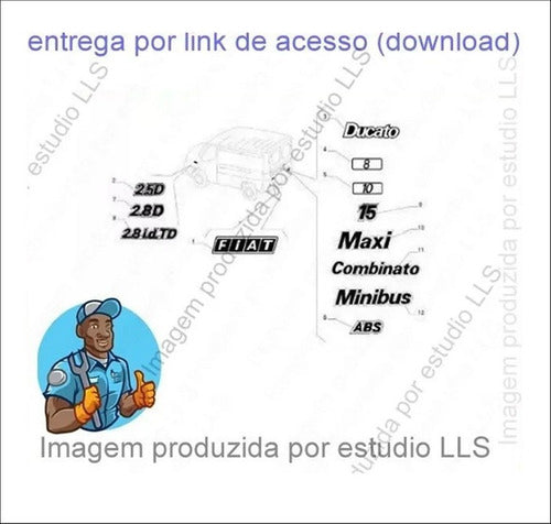 Catálogo Peças Fiat Ducato Multi Cargo Minibus 2006 - 2008