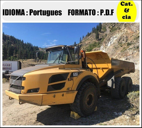 Catalogo De Pecas Caminhoes Articulados Volvo - A35f - Sn 32