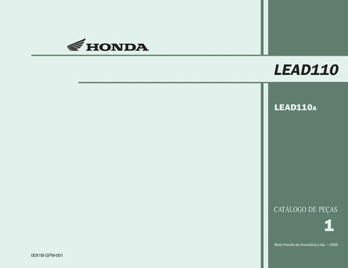 Catálogo De Peças - Honda Lead 110