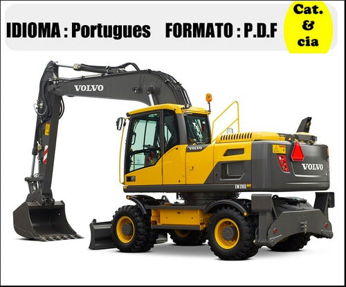 Catalogo De Pecas Escavadeiras Volvo - Ew210d - Pt-br