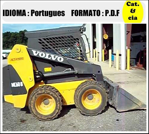 Catalogo De Pecas Minicarregadeiras Volvo - Mc60b - Pt-br