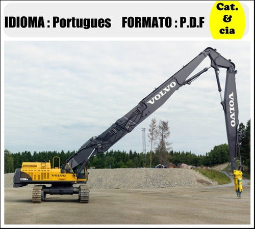 Catalogo De Pecas Escavadeiras Volvo - Ec700b Hr - Pt-br