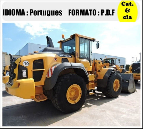 Catalogo De Pecas Pa Carregadeira Volvo - L110h - (em Portug