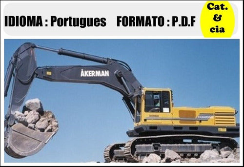 Catalogo De Pecas Escavadeiras Volvo - Ec150c Akerman -pt-br