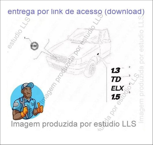 Catálogo Peças Fiat Fiorino 1.3 1.5 Fire 2004 - 2008