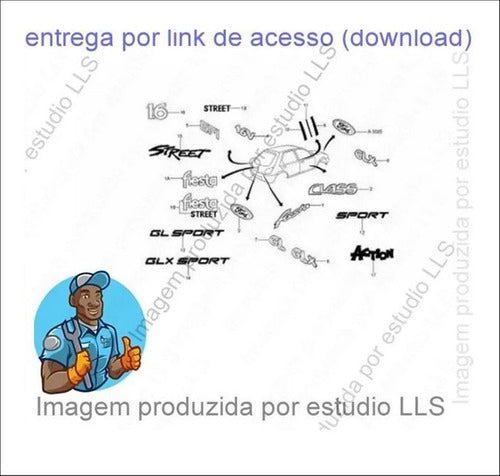 Catálogo Peças Ford Fiesta Endura Zetec Rocam 1996 - 2006