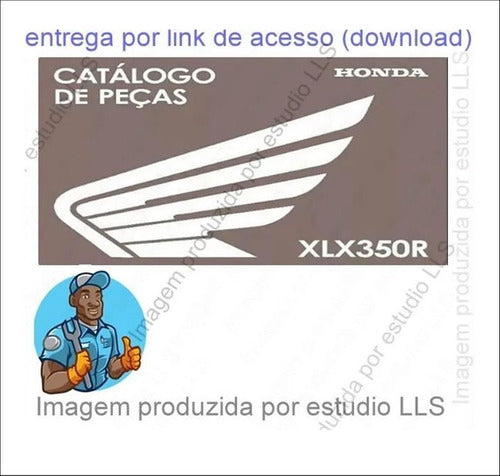 Catálogo Peças Motocicleta Honda Xlx 350 R 1987- 1990