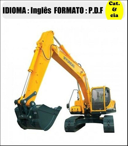 Catalogo De Pecas Escavadeira Hyundai - R160lc - 3 - (ingles