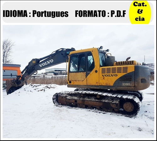 Catalogo De Pecas Escavadeiras Volvo - Ec180b Lc - Pt-br
