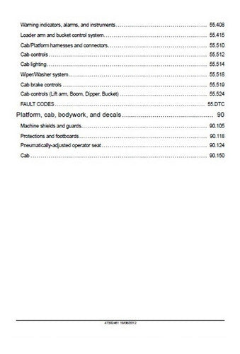 Manual De Serviço Pá Carregadeira Case 1021f