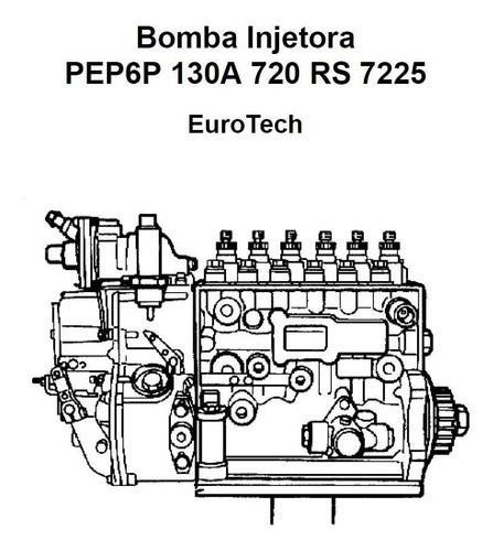 Manual De Servicos Bomba Injetora Pep6p 130a/ 720/ Rs7225