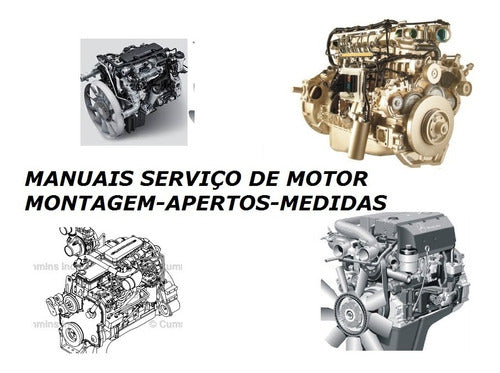 Manual Serviço Motor Pacote Vw/mercedes (veja O Anuncio)
