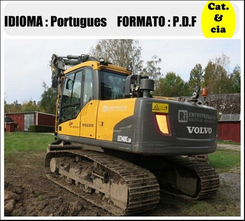 Catalogo De Pecas Escavadeiras Volvo - Ec140c Lm - Pt-br