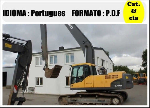 Catalogo De Pecas Escavadeiras Volvo - Ec240 Lr - Pt-br