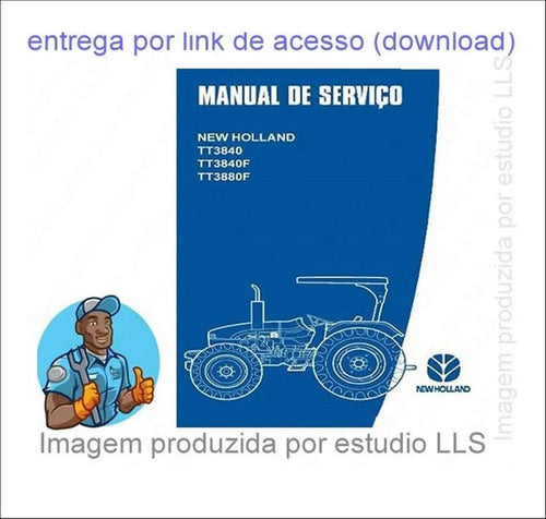 Manual Serviço Oficina Tratores New Holland Linha TT