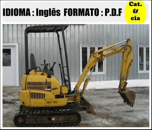 Catalogo De Pecas Escavadeiras Komatsu - Pc15mrx-1