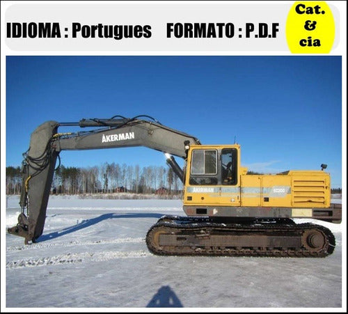 Catalogo De Pecas Escavadeiras Volvo - Ec300 Akerman - Pt-br