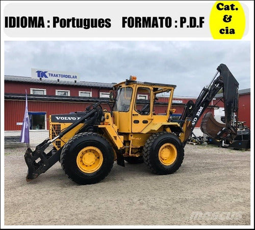 Catalogo De Pecas Retroescavadeira Volvo - 6300 - Bm - (em P