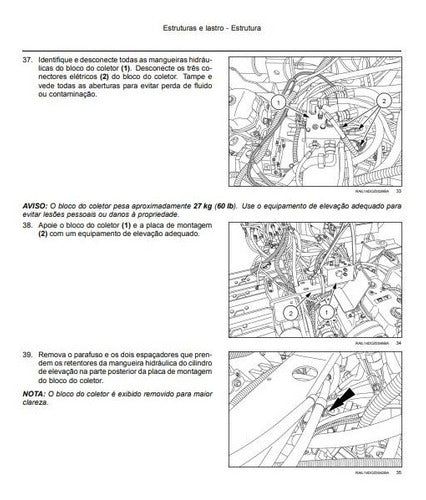 Manual De Serviço Trator Esteira Case 2050m