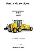 Manual Serviços New Holland Rg170.b Motoniveladora
