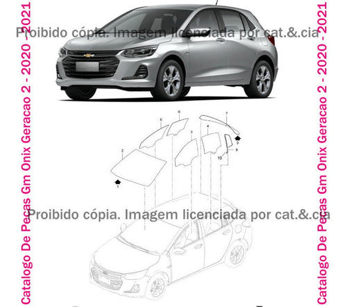Catalogo De Pecas Gm Onix Geracao 2 - 2020 - 2021