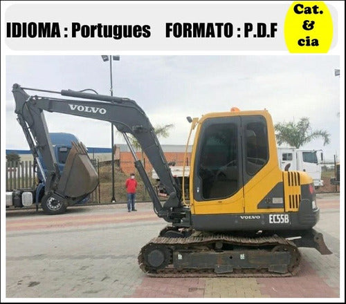 Catalogo De Pecas Escavadeiras Compactas Volvo - Ec55b
