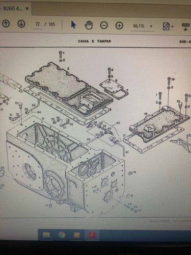 Catálogo De Peças Trator Cbt 8060 8260