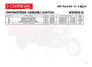Catálogo De Peças  Triciclo Cargo Shineray W200zhe10