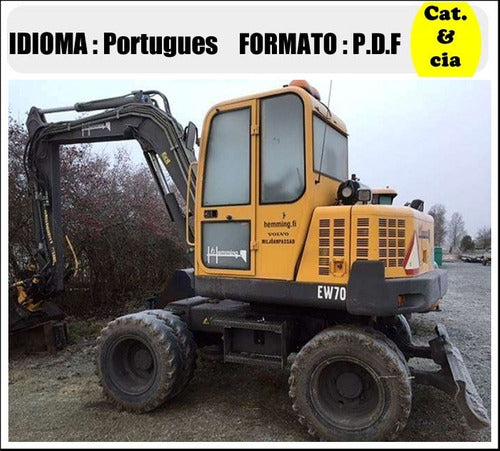 Catalogo De Pecas Escavadeiras Compactas Volvo - Ew70