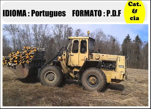 Catalogo De Pecas Pa Carregadeira Volvo - 4300 - Bm - (em Po