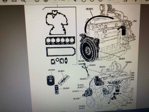 Catálogo De Peças Trator John Deere 7505