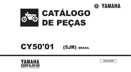 Catálogo De Peças Yamaha Cy50 1998 - 2001 -