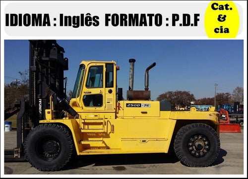 Catalogo De Pecas Empilhadeira Hyundai - 250d-7e - (ingles)