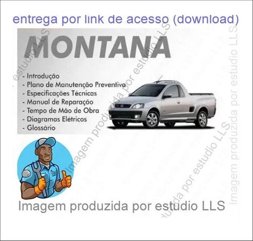 Manual Reparações Serviço Chevrolet Montana 4ª Ed 2004