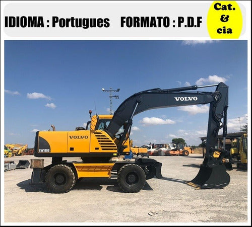 Catalogo De Pecas Escavadeiras Volvo - Ew180 - Pt-br