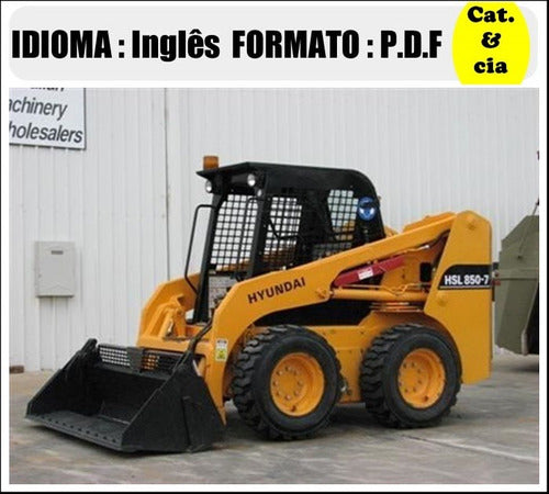 Catalogo De Pecas Mini Carregadeira Hyundai - Hsl850-7 - (in