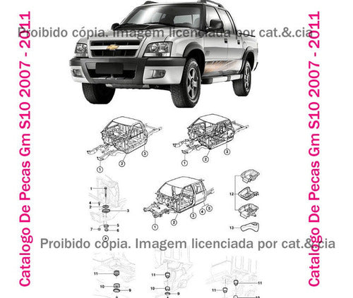 Catalogo De Pecas Gm S10 2007 - 2011