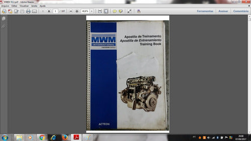 Manual Serviço Mwm X12 Acteon 190, 210, 230, 260 Volks Volvo