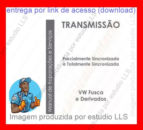 Manuais Reparação Mecânica Vw Fusca Anos 70 - Seleção