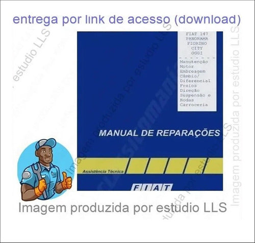Manual Reparações Mecânica Fiat 147 Spazio Panorama Pick-