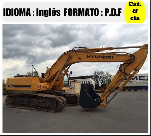 Catalogo De Pecas Escavadeira Hyundai - R290lc-7a - (ingle
